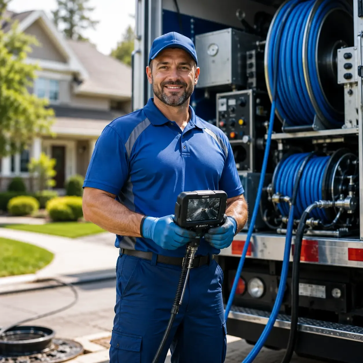 Local outdoor drain cleaning specialists in Laurel, NY